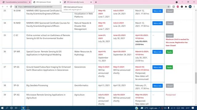 ISRO Internship Course Last Date | Usefulness of Remote Sensing & GIS for Environmental Studies смотреть онлайн