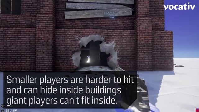 In This Odd Video Game, Enemies Shrink While You Grow смотреть онлайн