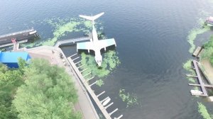 Парк Северное Тушино, Экраноплан Орленок, Подводная лодка Б-396,  Катер на воздушной подушке Скат