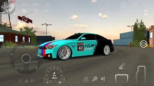 Дрифт настройка на BMW М4 в кар паркинг