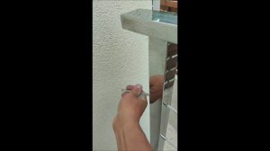 Монтаж перила из нержавеющей стали