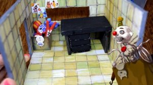 комната охранника из #ФНАФ3!!! How to make #FNAF3 office?