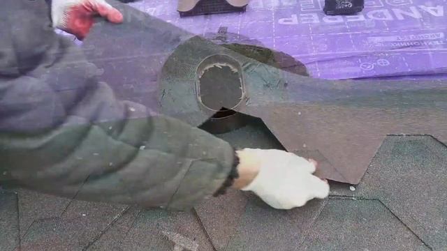 Установка АЭРАТОР НА МЯГКУЮ КРОВЛЮ,Вентиляция