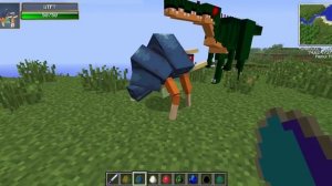 MINECRAFT ОБЗОР МОДА ORESPAWN / Мир динозавров Minecraft мод OreSpawn