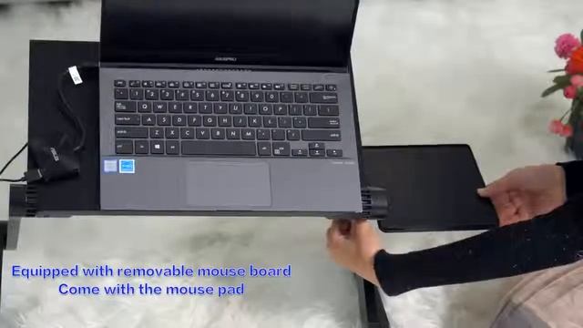 Портативная складная подставка столик для ноутбука с Алиэкспресс смотреть онлайн