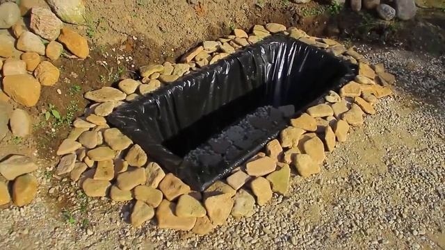 НЕ ВЫКИДЫВАЙТЕ СТАРУЮ ВАННУ! ПРУД ДЛЯ АЛЬПИЙСКОЙ ГОРКИ СВОИМИ РУКАМИ