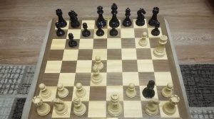 Шахматы. Победа за три хода. Яркий мат. Теряем ферзя и ставим мат.
