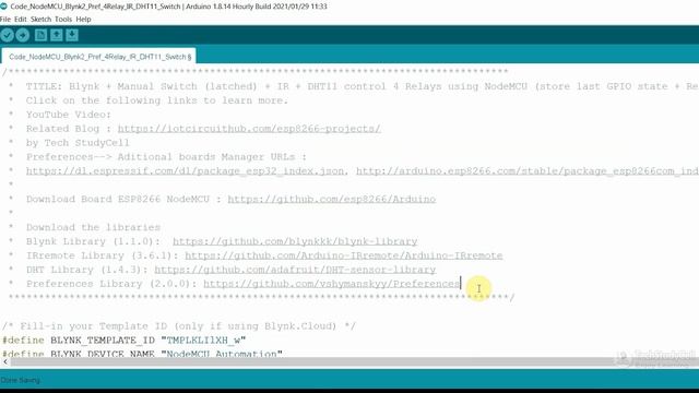 IoT based projects for final year using NodeMCU ESP8266 Blynk with Sensor - Smart Home 2022 смотреть онлайн