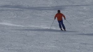 Charleston turns skiing. Kirovsk, Khibiny. Повороты Чарльстон. Кировск, Хибины. 2021
