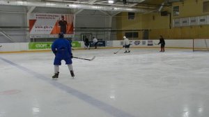 Хоккей тренировка.