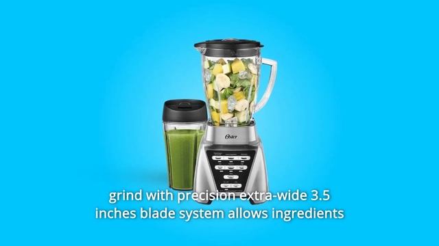 Oster Blender Pro 1200 with Glass Jar, 24-Ounce Smoothie Cup Review смотреть онлайн