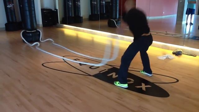 Battle Ropes Burpees смотреть онлайн