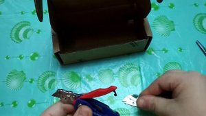 Канцелярский складной нож брелок Workpro, для распаковки посылок