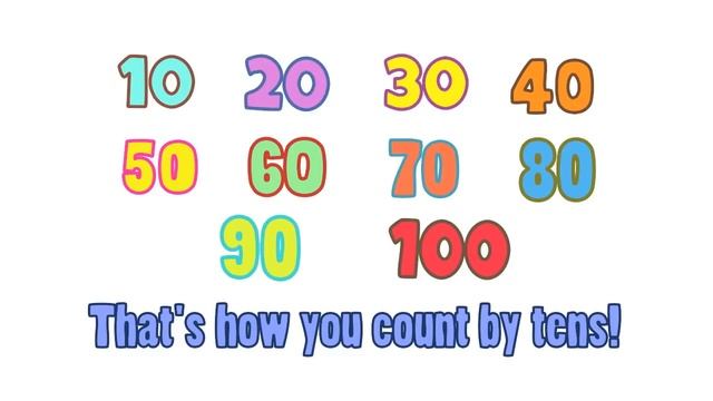 Count 10-100  - Считаем от 10 - 100