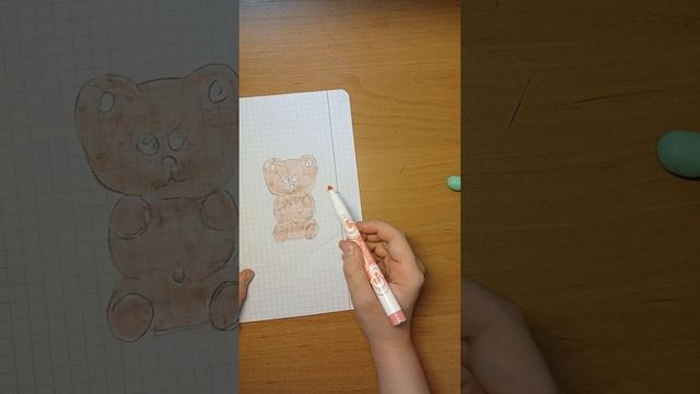 Заяц Художник часть 3 как легко нарисовать мишку #ЗаяцХудожник #рисование #мишка #какнарисовать смотреть онлайн