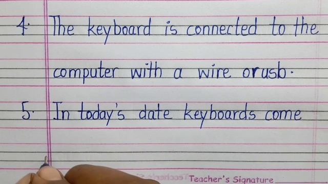 10 Lines About Keyboard In English / Short Essay On Keyboard / About Keyboard / Essay On Keyboard смотреть онлайн