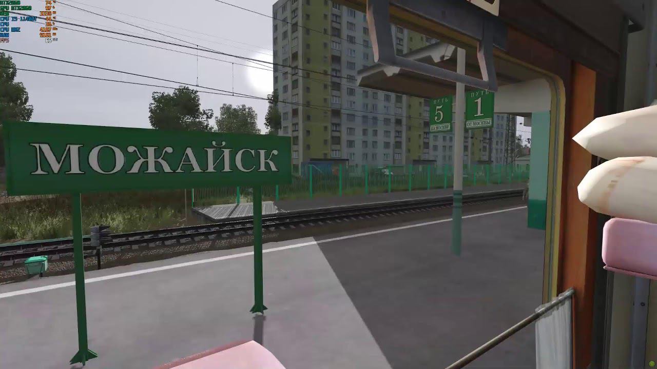 TRAINZ SIMULATOR 2022. БЕЛОРУССКИЙ ВОКЗАЛ - ВЯЗЬМА I УЧАСТОК КУБИНКА - МОЖАЙСК