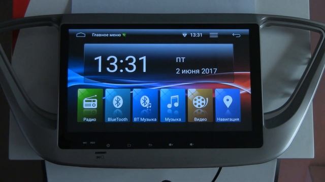 Штатная магнитола на новый Hyundai Solaris 2017+ смотреть онлайн