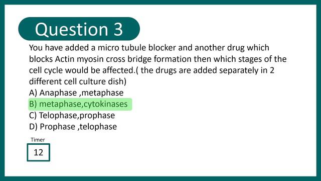 Cell biology MCQ PRACTICE session 1 for IIT JAM2022 | IIT JAM | GATB | CSIR | GATE