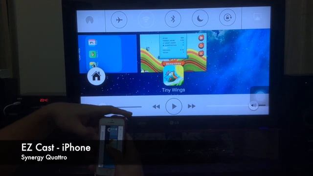 EZCast - iPhone (Airplay Mirroring) смотреть онлайн