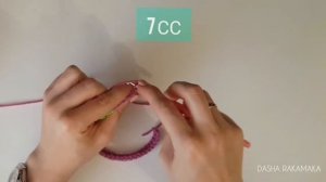 Как связать шапку крючком? МК для начинающих. Самая простая шапка-резинка крючком