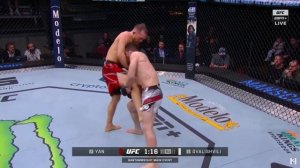 When Merab Dvalishvili had 49 Takedown Attempts vs. Petr Yan