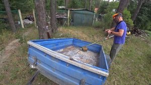 Щітка для видалення іржі мотокосою! Супер насадка