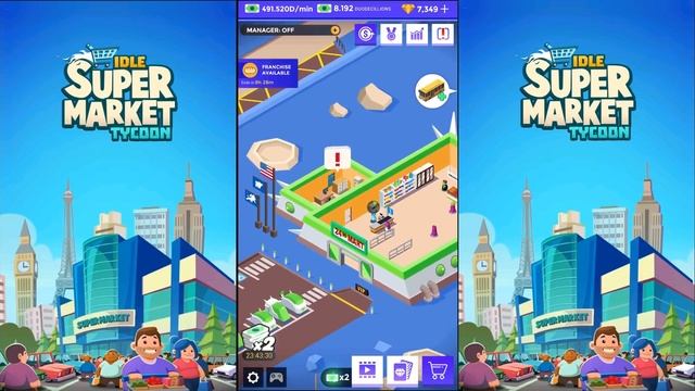 Idle Supermarket Tycoon - 23 - "HUGE Update!!" смотреть онлайн