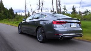2018 Audi A5 Sportback - Driving, Interior & Exterior Footage (US Spec)