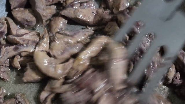 Бефстроганов из  Печенки /Печень Говяжья Рецепт /Печень в Сметане /Очень Сочная, Нежная, Вкусная