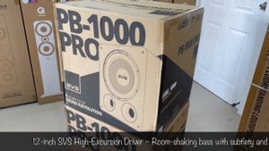 SVS PB-1000 Pro Subwoofer AV DIGETAL TRIVANDRUM