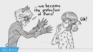 ЛЮБОВНЫЙ КВАДРАТ #1 | Подборка комиксов Леди Баг и Супер Кот