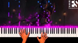 Enemy - Imagine Dragons, J.I.D (Arcane League of Legends) (Piano Tutorial) | Eliab Sandoval