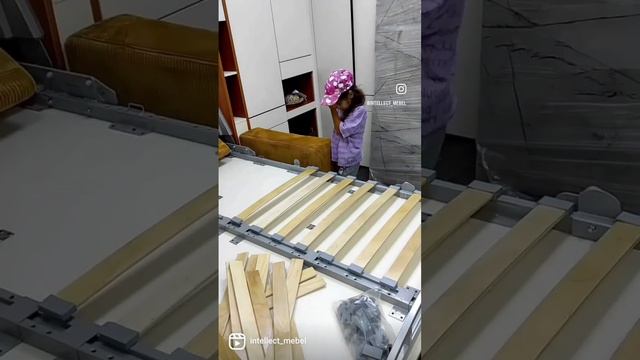 Читаем инструкцию и собираем , а не наоборот!   Сборка шкаф кровати с диваном по инструкции🤌