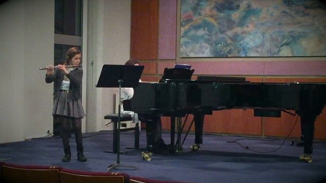Sonatine pour flûte et piano de Pascal Proust. Candice (flûte traversière). смотреть онлайн
