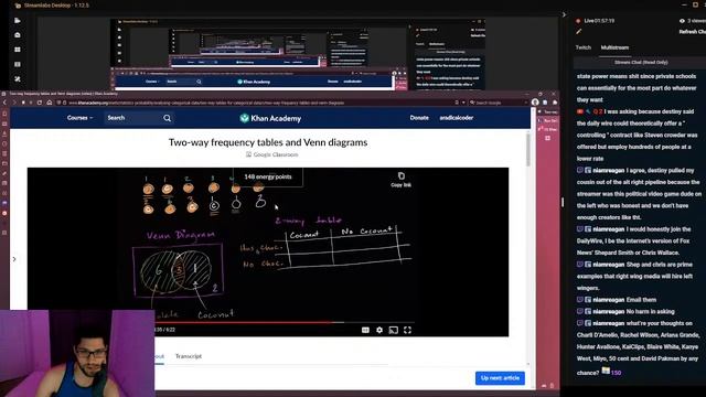 Python GUIs, Khan Academy Stats Course, Ron DeSantis BANS Black History class