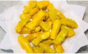 Кабачки во фритюре: хрустящие снаружи и сочные внутри