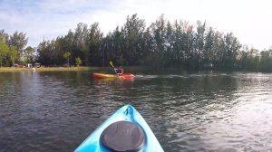 Camping with kayaks