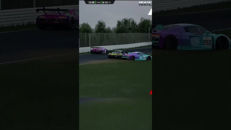 ПРОЛЕТЕЛИ СОПЕРНИКОВ НАСКВОЗЬ  #smpracing #assettocorsa