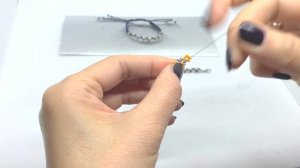 Браслет из бисера и шнура. Подробный МК. Для начинающих. #браслетизбисера