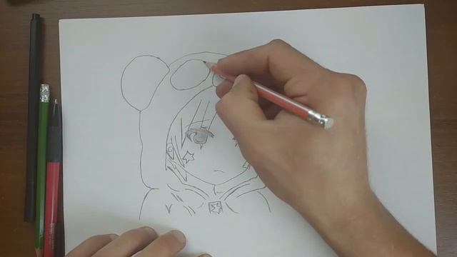 рисунок как рисовать рисунки лиц аниме .... рисовать лицо аниме смотреть онлайн