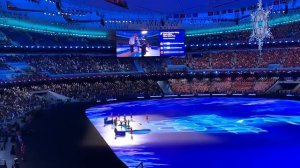 Награждение Александра Большунова( Король лыж) и Ивана Якимушкина на закрытии олимпиады!💪