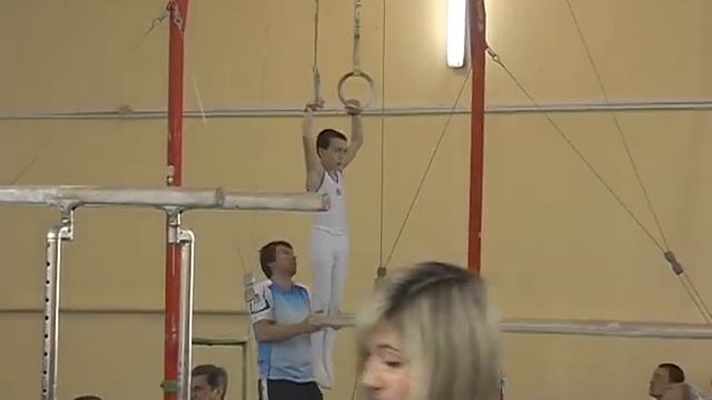 2-й разряд кольца. Спортивная гимнастика мужчины 10,5 лет.