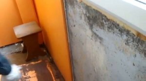 утепляем балкон пенополистирольными плитами.