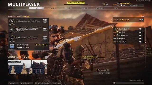 Playing Call Of Duty Cold War смотреть онлайн