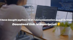 Python 10.0.1 Documentation.