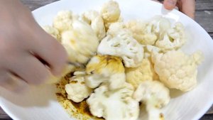 КАК ВКУСНО ПРИГОТОВИТЬ ЦВЕТНУЮ КАПУСТУ В ДУХОВКЕ. ВЕСЬ СЕКРЕТ В СПЕЦИЯХ КАРРИ. ЕДА ДЛЯ ДИАБЕТИКА .