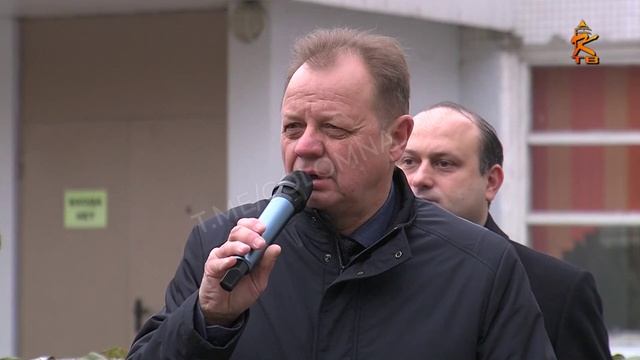 Открытие мемориальной доски Александру Альбертовичу Редько