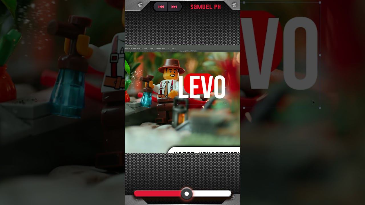 Создаем дизайн своего LEGO набора в фотошопе #shorts #lego #diy #photoshop смотреть онлайн