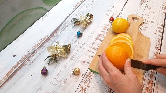 Апельсиновые чипсы/Как приготовить/Ароматный десерт и украшение к Новому году/ Новый год МЕНЮ.